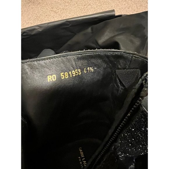 ⚡️Saint Laurent⚡️Caleb 45 Glitter Boot - Picture 8 of 12